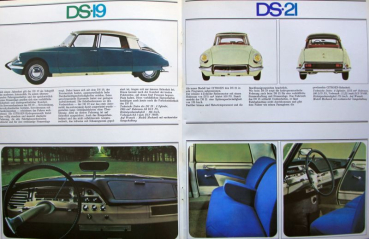 Citroen Modelprogram 1966 Carbrochure (8685)